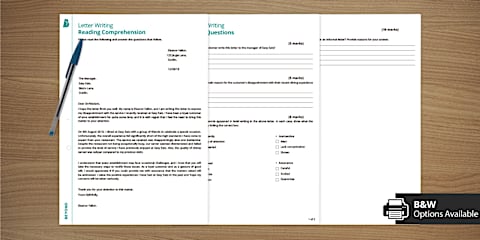 Formal Letter Knowledge Organiser