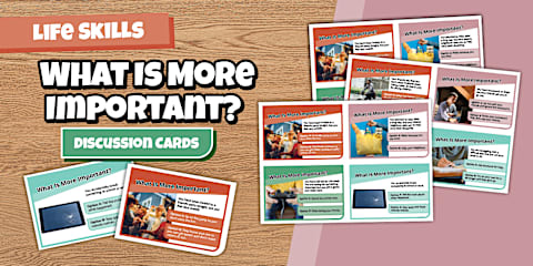 What Would You Do? Social Scenario Discussion Cards