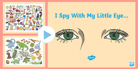 Halloween Themed I Spy With My Little Eye Worksheet