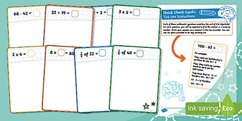 Year 2 SATs Spelling, Grammar and Punctuation Quick Check Cards: Tick One