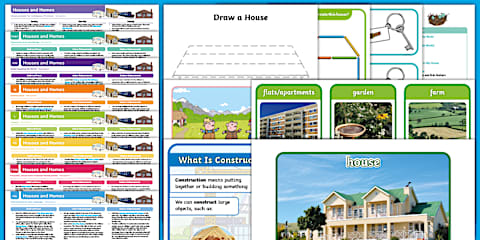 EYFS Houses and Homes Continuous Provision Planning Ideas (Reception)
