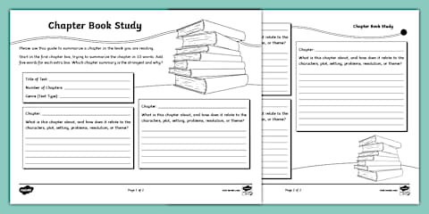 Novel Study Pack for 3rd-5th Grade