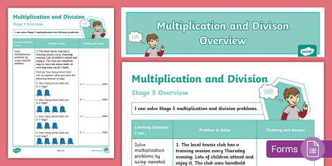 Bus Stop Method Long Division Worksheet