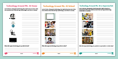 Technology Uses Worksheet