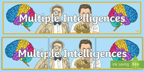 Multiple Intelligences Activity Pack
