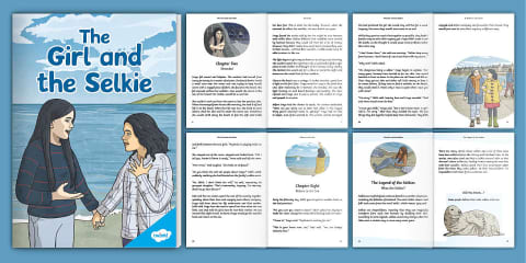 The Day I Was a Selkie Imaginative Writing Activity Sheet