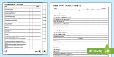 Gr 1 - 5 - Gross Motor Skills - Baseline Assessment Rubric (CAPS for ...