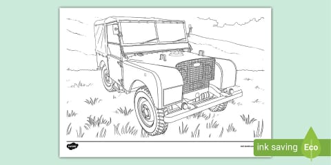 KS2 Cars Doodle Colouring