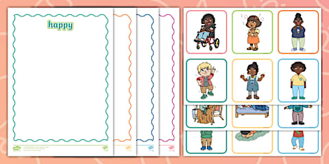 Twinkl Symbols: Feelings and Emotions Sorting Activity