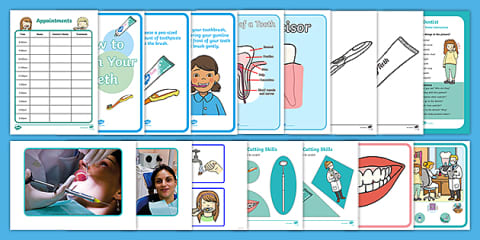 How To Brush Your Teeth Display Posters