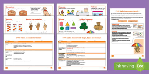 EYFS Key Skills Assessment Number Recognition to 20