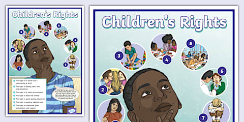 UNCRC Children's Rights Child-Friendly Flashcards