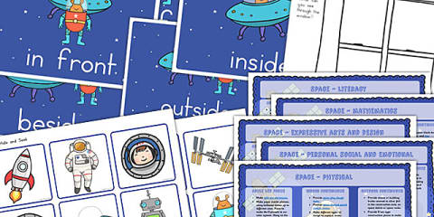 Space Lesson Plan Ideas and Resources Pack