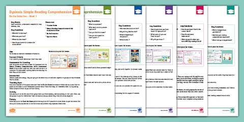 Dyslexia Intervention: Simple Sentences Complete Pack