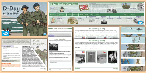 D Day Layout Project D-Day (6th June 1944) Information PowerPoint
