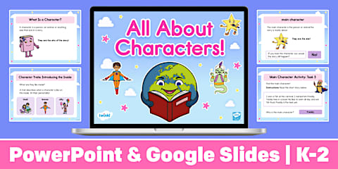 Creating a Character Profile Teaching Resource Pack