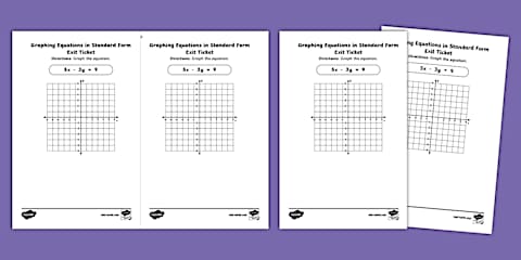 Eighth Grade Determine if the Coordinate Point Is a Solution to the ...