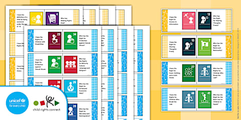 Child Rights Article Match Game