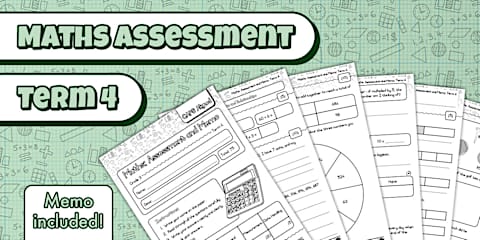 Grade 3 Maths Term 3 Maths Assessment (CAPS Aligned)