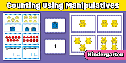 Kindergarten Ice Cream Counting to 5 Craft