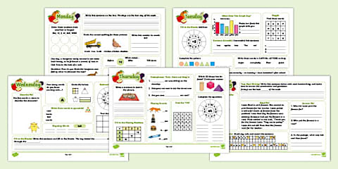 Year 2 Term 3 Australian Maths Activity Mats