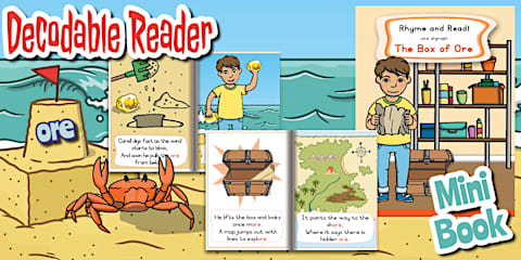 Foundation Phase Phonics - ie Decodable Reader - Mini Book (CAPS Aligned)