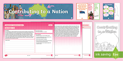 FREE! Twinkl Australia Integrated Units Year 3 Taster Pack