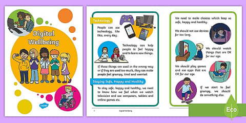 Digital Wellbeing: KS2 Children's Information Sheet