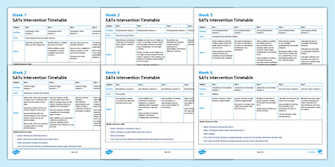 KS2 SATs Maths Intervention Booster Pack | Twinkl