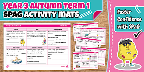 Year 5 Autumn Term 2 SPaG Activity Mats