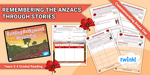 My Anzac Day Flip Book 3-6