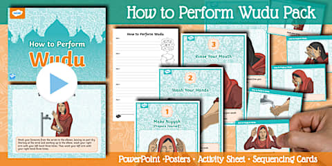 How to Make Wudu Activity