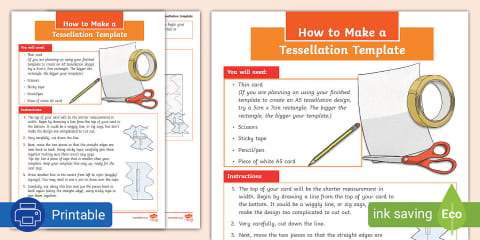 Grade 4: Maths - Tessellations - Term 3 - Design a Tessellation Garden ...