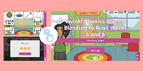 Twinkl Phonics Blending to Read - Level 3 Week 7