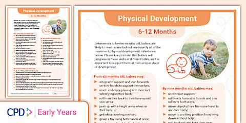 CPD: Babies' Developmental Milestones: 0-12 Months (Handout)