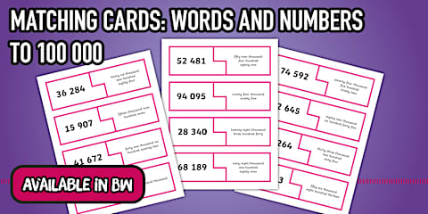 Grade 5 Whole Numbers to 100 000 Mini Assessment 2 and Rubric