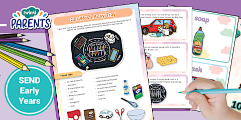 SEND Early Years Activities: Sensory Exploration at Home Using Busy ...