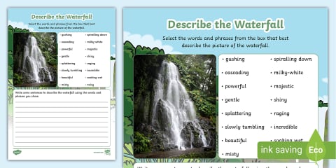 Describe the River Writing Activity