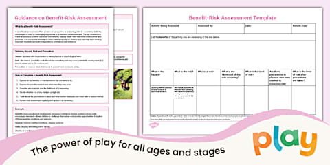 Children's Benefit-Risk Assessment Template