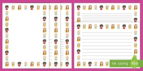 Friendship Page Borders