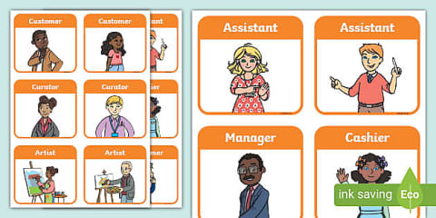 Talent Show Audition Role Play Badges