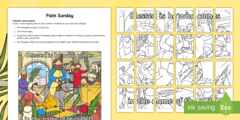 Palm Sunday Story Bag Craft