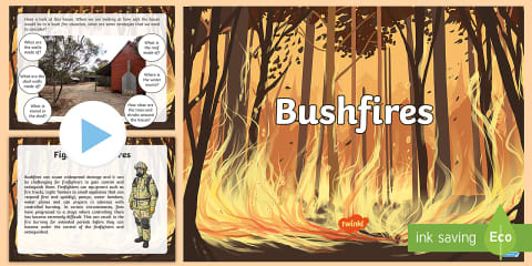 What are Bushfires? Information Poster