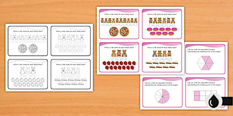Grade 3 Introduction to Fractions PowerPoint