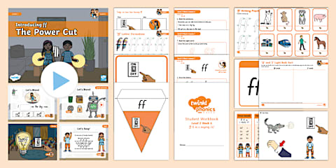 Twinkl Phonics 'ss' - Level 2 Week 6 Lesson 3 Pack