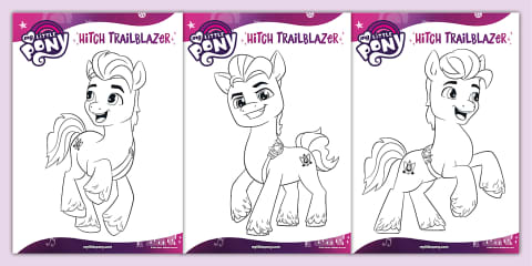 Zipp Colouring In My Little Pony Zipp Colouring Pages