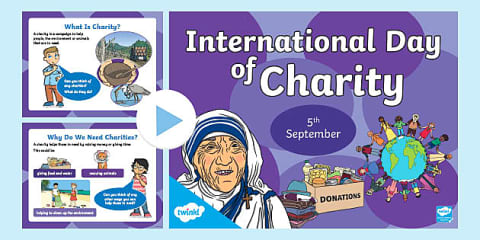 What is Charity? Display Poster