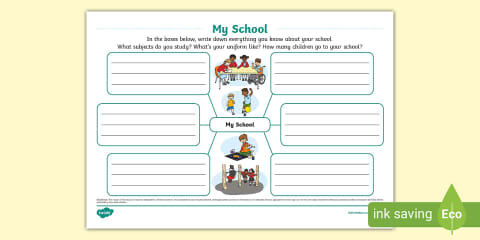 My School Uniform Activity Sheet
