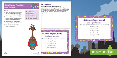 EYFS Make a Rainbow Science Experiment and Prompt Card Pack