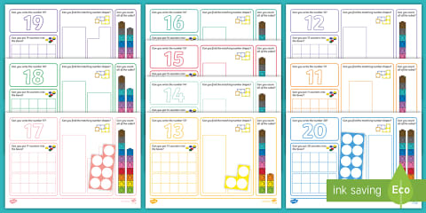 All About Numbers 11-20 Activity Pack